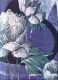Foulard Bleu  Imprimé Floral Vintage  BE - Fulares