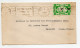1948 - ENVELOPPE De PAPEETE (OCEANIE / TAHITI) Pour BESANCON Avec MECA + SEUL TP FRANCE LIBRE - Covers & Documents