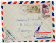 1950 - ENVELOPPE De PAPEETE (OCEANIE / TAHITI) Pour BESANCON - Lettres & Documents