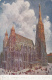 CPA VIENNA- ST STEPHEN'S CATHEDRAL, CAR, CARRIAGE - Kirchen