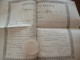 Grand Diplôme Sur Peau Université De France Bachelier ès Lettres. 1845. Paris Voir Autographes Dont Orfila. - Diploma's En Schoolrapporten