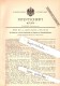 Original Patent - Ernst Mie Und Georg Busch In Stralsund I. Mecklenburg , 1893 , Kupplung Für Eisenbahn !!! - Stralsund