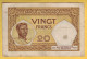 MADAGASCAR - Billet De 20 Francs. 1937-47. Pick: 37. TB+ - Madagascar