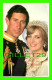 ROYAL FAMILIES - CHARLES & DIANA, PORTRAIT IN CLOSE-UP BY PATRICK LICHFIELD  ROYAL WEDDING 1981 - PRESCOTT PICKUP & CO - - Familles Royales