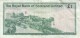 Royal Bank Of Scotland #336 1981, 1 Pound Banknote Currency Money - 1 Pond