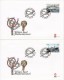 GREENLAND 2004 Ships Set On 4 FDCs.  Michel 423-26 - FDC