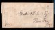 080456 STAMPLESS COVER - SALUBRIA // NOV 28 // NY - "PAID 5" - 1845 TO PENN YAN, NY - …-1845 Préphilatélie