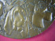 BELLE MEDAILLE BRONZE  150 GRAMMES    SIGNEE MERELLE    8  TETES DE CHIEN  COCKER  BOXER CANICHE ,ETC - Autres & Non Classés