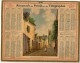 CALENDRIER GF 1936 - Rue Des Halles à GUERANDE (44 Loire Inférieure); Imprimeur Oberthur - Grand Format : 1921-40