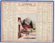 CALENDRIER GF 1937 - Promenade En Auvergne; Imprimerie Oberthur - Grand Format : 1921-40