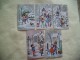 LOT DE 5 CARTES JOYEUX NOEL..BELLES ILLUSTRATIONS... - Other & Unclassified