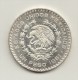 @Y@  Mexico  1 Peso 1961  UNC  Silver / Ag - Mexiko