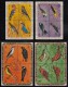 Burundi Used Scott #337-#342, #C132-#C137 Complete Set Of 12 Blocks Of 4 Each Birds - Moineaux