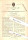 Original Patent - H.E. Hopf In Leipzig , 1882 , Christbaumständer , Weihnachtsbaumständer , Weihnachten !!! - Decorative Items