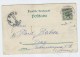 Germany/Czechoslovakia GRUSS AUS HAMBURG POSTCARD 1898 - Covers & Documents