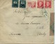 ESPAGNE LETTRE AVEC CENSURE RÉPUBLICA ESPANOLA POUR LA FRANCE 1938 . A Voir Pour étude (lot 1021) - Marcas De Censura Republicana