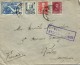 ESPAGNE LETTRE AVEC CENSURE VITORIA POUR LA FRANCE 1938 . A Voir Pour étude (lot 1031) - Republikanische Zensur