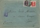 ESPAGNE LETTRE AVEC CENSURE MILITAIRE VITORIA POUR LA FRANCE 1939 . A Voir Pour étude (lot 1037) - Republikanische Zensur