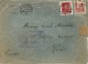 ESPAGNE LETTRE AVEC CENSURE MILITAIRE IRUN POUR LA FRANCE 1938 . A Voir Pour étude (lot 1038) - Republikeinse Censuur