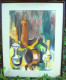 Belle Gouache "Nature Morte à La Bouteille", Signée - Gouaches