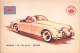 02744 "JAGUAR XK 150 3,4 LT  SPIDER" AUTO - CAR - FIGURINA ORIGINALE - ORIGINAL TRADING CARD. SIDAM - TORINO. 1961 - Moteurs