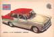 02745 "AUSTIN A 55 CAMBRIDGE BERLINA" AUTO - CAR - FIGURINA ORIGINALE - ORIGINAL TRADING CARD. SIDAM - TORINO. 1961 - Moteurs