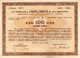 Germany Occupation Of Serbia, WWII Lottery Bond,100 Dinara,01.08.1943,used,see Scan - Tweede Wereldoorlog