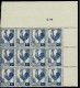 FRANCE  : ALGERIE N° 222b Outremer (+ Bloc Normal Pour Comparaison). CD 08/1944.- Cote Neuf 300€ Luxe (Lot N°1045) - Neufs