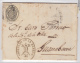 1858-H-57. * CUBA ESPAÑA SPAIN. ISABEL II. CORREO OFICIAL. S/F. OFFICIAL MAIL. SOBRE &frac12; ONZA. OBISPADO DE LA HABAN - Vorphilatelie