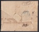 1858-H-72* CUBA ESPAÑA SPAIN. ISABEL II. CORREO OFICIAL S/F. OFFICIAL MAIL. SOBRE &frac12;  ONZA. MARCA FECHADOR PINAR D - Voorfilatelie