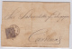 1874-H-2. CUBA ESPAÑA SPAIN. REPUBLICA. 1874. Ed.27. LOCAL MAIL. SOBRE CORREO INTERIOR CON 12 &frac12; C. RARO. - Voorfilatelie