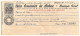 Lisboa - Cheque De 1960 Da Caixa Económica - Montepio Geral - Numismática - Notafilia - Cheques En Traveller's Cheques