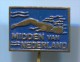 Swimming / Schwimmen - MIDDEN VAN NEDERLAND, Netherlands, Vintage Pin, Badge - Zwemmen