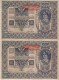 PAREJA CORRELATIVA DE AUSTRIA DE 1000 KRONEN  DEL AÑO 1902 CALIDAD EBC+++  (BANK NOTE) 2ª AUFLAGE - Austria