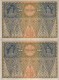 PAREJA CORRELATIVA DE AUSTRIA DE 1000 KRONEN  DEL AÑO 1902 CALIDAD EBC+++  (BANK NOTE) 2ª AUFLAGE - Austria