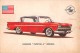 02774 "RAMBLER MATADOR SEDAN"  CAR.  ORIGINAL TRADING CARD. " AUTO INTERNATIONAL PARADE, SIDAM - TORINO"1961 - Engine