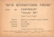 02775 "CHEVROLET CORVAIR COUPE´"  CAR.  ORIGINAL TRADING CARD. " AUTO INTERNATIONAL PARADE, SIDAM - TORINO"1961 - Motores