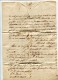 !!! DEPARTEMENT CONQUIS, 117 DEPT DU TRASIMENE, MARQUE POSTALE DE CITTA DI CASTELLO DE 1811 - 1801-1848: Precursori XIX