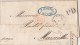 TOUR ET TAXI  LETTRE AVEC CORRESPONDANCE ET MARQUE D'ENTREE  1866 - Cartas & Documentos
