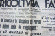 GIORNALE AGRICOLTURA FASCISTA_SETTIMANALE DI ECONOMIA TECNICA E PROPAGANDA AGRARIA_ROMA 1940 - Supplies And Equipment