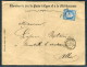 1874 France Montcenis A Macon, Moulins Allier, 1307 Chemins De Fer De Paris To Lyon &amp; The Mediteranee Railway Compan - 1849-1876: Classic Period