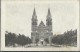 Quaregnon  -   Lourdes    L'Eglise Et L'Esplanade;  1954 - Quaregnon