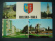 Poland: BIELSKO-BIALA - Ulica Zamkowa. Kosciol Sw. Mikolaja. Osiedle Mieszkaniowe. Basen Plywacki - Posted 1975 - Polonia