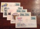 US 1949 FDCs (x5) - 100th Anniversary Of Minnesota Territory Covers - Other & Unclassified