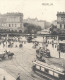 ALTE POSTKARTE BERLIN HALLESCHES TOR UND HOCHBAHN STRASSENBAHN TRAM Tramway Train Zug Ansichtskarte AK Postcard Cpa - Kreuzberg