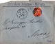 BUSTA POSTALE PUBBLICITARIA-MARSALA-DITTA SALVATORE AMODEO-17-1-1889-ANNULLO A BARRE "1339" - Marcophilie