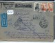 U.R.S.S.   LETTRE RECOMMANDEE POUR PARIS  1955   + RETOUR A L ENVOYEUR   A VOIR - Lettres & Documents