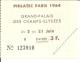 TICKET ENTREE PHILATEC PARIS DU 5 AU 21 JUIN 1964 . GRAND PALAIS DES CHAMPS ELYSEES. - Esposizioni Filateliche