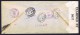 1943  Censored Registered Air Mail To UA  Sc 267 Solo Use - 1908-1947