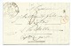 MARQUE POSTALE BEDARIEUX HERAULT POUR LASALLE GARD / 1834  / CAD TYPE 12 - 1801-1848: Précurseurs XIX